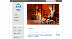 Desktop Screenshot of lesjardinsinn.com